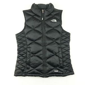 North Face 550 Girls Black Down Puffer Vest